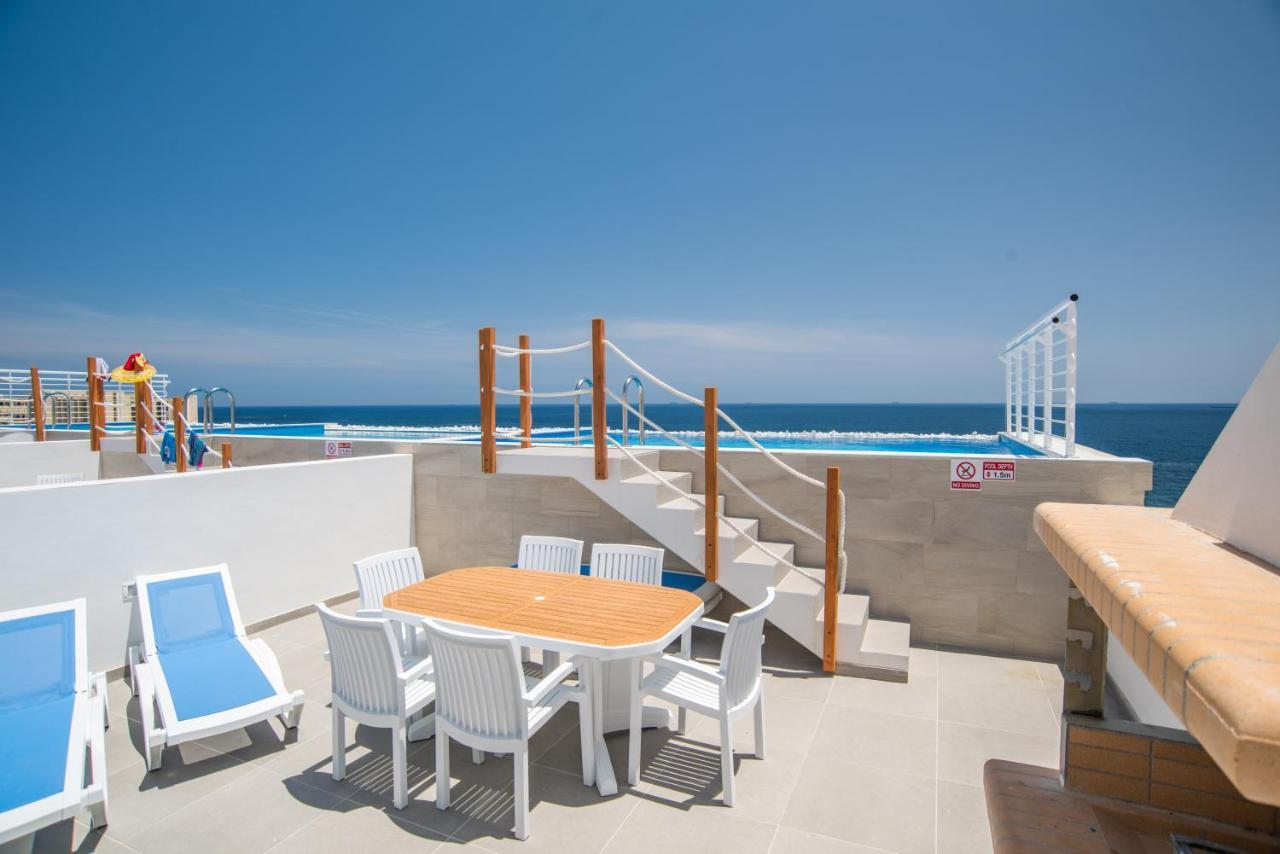 The Sea-Bank Villa Apartments Марсаскала Экстерьер фото