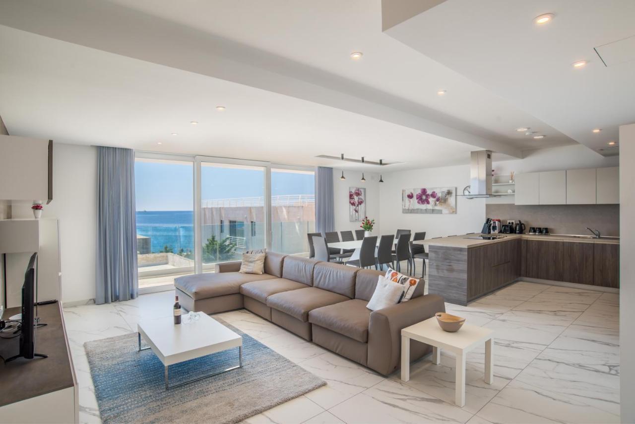 The Sea-Bank Villa Apartments Марсаскала Экстерьер фото